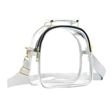 Maxbell Crossbody Bag Adjustable Strap Outdoor Slings Bags for Towel Skincare Makeup Gray