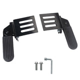 2 Pieces Electric Bike Folding Pegs Accessories Parts Sturdy Foldable Pedals Style D