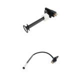 Maxbell 2pcs Outboard Engines Fuel Gauge Fuel Meter Assy for Marine Boat Yatch