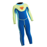 Maxbell Maxbell 2.5mm Neoprene Children's Full Body Long Sleeve Diving Swimming Suit L