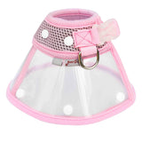 Maxbell Maxbell Dog Cat Elizabethan Medical Wound Cure Cone Pet Anti-bite Collar Pink  L