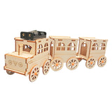 Maxbell Small Train Model Kits Self Assembly Stem Building Kits Kids Adults Gift
