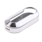 Maxbell 5xPlastic Cars Remote Flip Key Fob Shell Case Cover Replacement for Fiat 500