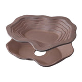 Maxbell Turtle Bathing Pool Tortoise Food Dish for Lizard Gecko Aquatic Climbing Pet