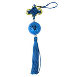 Maxbell Chinese Knot with Golf Ball Home Car Home Hanging Ornament Gift Blue - Aladdin Shoppers