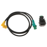 Maxbell 2xSet USB Switch Cable Harness For  Jetta Golf MK6 Passat Beetles