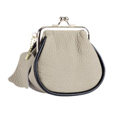 Maxbell Small Wallet for Women PU Leather for Party Business Trip Outdoor Activities Gray