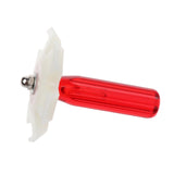 Maxbell Air Conditioner Fin Comb Radiator Cleaner 4.3x3.3inch Sturdy A/C Repair Tool Red