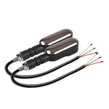 Maxbell 2 Pieces LED Turn Signal Lights Motorcycle Sturdy Practical Functional Lamps