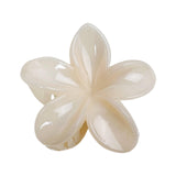 Maxbell Flower Big Hair Claws Clip Fashion Headwear Accessories for Thick Hair Women beige