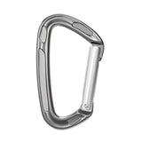 Maxbell Carabiner Clip D Shape Spring Snaps Key Ring Hook for Outdoor Camping Sports Light Grey