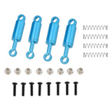 Maxbell RC Shock Absorber 1/28 Aluminum Alloy Upgrade Kit for Wltoys 284161 Blue