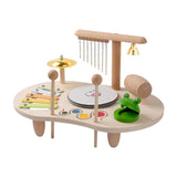 Maxbell Kids Drum Set Wooden Musical Instrument for Boy Girl Ages 3 4 5 6 Years Old