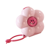 Maxbell Weekly Pill Box 6 Compartments Portable Pill Holder for Bag Office Traveling Pink