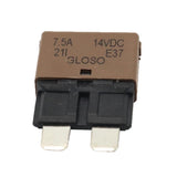 30xBlade Fuse Circuit Breaker Automatic Reset Marine (Low Profile) 7.5A