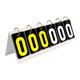 Maxbell Flip Number Score Board Tabletop Score for Football Basketball Sport