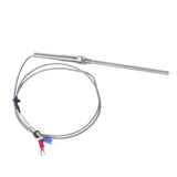 44x100mm Spade K-Type Thermocouple Sensor Probe  1m