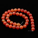 Maxbell 4 Strand Natural Beads Red Agate Stone AB Grade Beads DIY Crafts Size Mixed