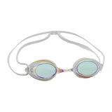 Maxbell Swim Goggles Comfortable Wide View Eyewear for Men Women Water Sports Adults White