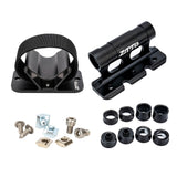 Maxbell 2 Pcs Bike Block Fork Mount Holder Aluminum Alloy Front Fork Rear Rack