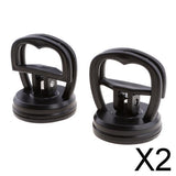 Maxbell 2xPair Strong Suction Cup LCD Screen Removal Open for iPhone iPad Black