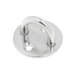 Maxbell Stainless Steel Round Pad Eye Plate Sail Boat Kayak Sunshades Accessory M6 - Aladdin Shoppers