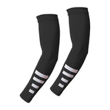 Maxbell Cooling Arm Sleeves 1 Pair Equipment Cover for Fishing Backpacking Gardening black