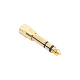 Maxbell 2x6.35mm Male to 3.5mm Female Headphone Stereo 1/4" Audio Jack Adapter Plug