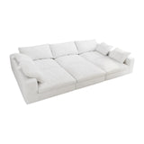 Maxbell Large size modular cloud sofa 6 seats down sofa bed apartment living room