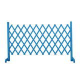 Wooden Dog Gate Door Expanding Folding Fence Accessory Professional Foldable 170cmx70cm Blue - Aladdin Shoppers