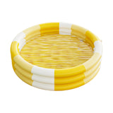 Maxbell Maxbell Inflatable Baby of Swimming Pool Portable for Children Toys Kids Girls and Boys Yellow 61cm