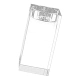 Maxbell Candle Holder DIY Crafts Decoration Versatile Clear for Home Parties Desktop Height 8 cm