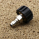 Maxbell 4xBrass Connector Release Socket Cleaning Female M22/14 to 1/4 Male Plug