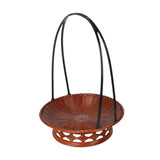 Maxbell Sashimi Tray Snack Japanese Sushi Plate for Dining Room Tea House Restaurant brown 25.5cmx35cm