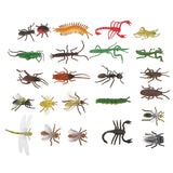 Maxbell Maxbell 24x Plastic Insect Model Ladybug Scorpion Bee Ant Bugs Kids Educational Toys