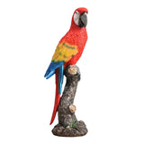 Maxbell Parrot Figurine Souvenir Resin Animal Sculpture for Indoor Table Living Room