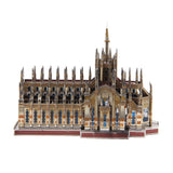 Maxbell Maxbell DIY 3D Metal Puzzle Model Building Toys Milan Cathedral Duomo di Milano