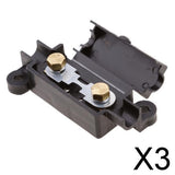 Maxbell 3x50A 32V Car Fuse Box Block Holder Cover Case BX201111