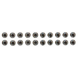Maxbell 20pcs Waterproof 4D Fishing Lure Eyes For Fly Tying Jigs Craft Dolls 6mm - Aladdin Shoppers