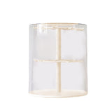 Maxbell Clear Figure Display Case Elegant for Collectibles Mini Action Figures Dolls Beige