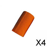 Maxbell 4xVet Wrap 4 inch Wide Non Woven Elastic Self Adherent Wrap for Dogs Pet Ankle Orange