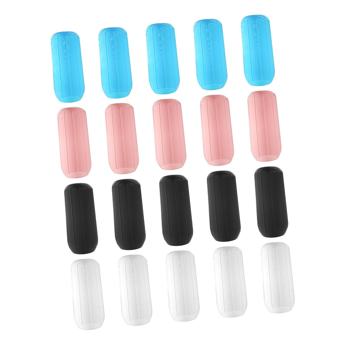 Maxbell Maxbell 20 Pieces Silicone Bottle Covers Protective Case Silicone Leakproof Sleeves