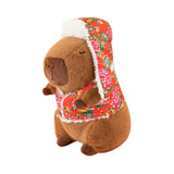 Stuffed Capybara Plush Toy Living Room Decoration for Boys Girls Kids Adults 35cm