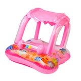 Maxbell Funny Pool Float Cartoon Inflatable Swimming Ring for Vacation Lake Children With Bell No Handle