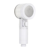 Maxbell Handheld Sprayer Bath Hotel Spraying Head High Pressure Filtered Shower Head Clear White