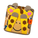 Maxbell Kids Cloth Book Animals Soft Baby Book for Communication Recognition Sensory