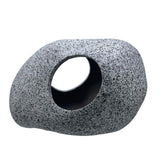 Maxbell Aquariums Hideaway Rock Purple Clay Artificial Play Rest Landscaping Hideout 8.3 cmx6.7 cmx5.5 cm