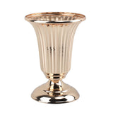 Maxbell 2xIron Flower Vase Stem Bunch Gold Bouquet Floral Arrangement Table Decoration height 20cm