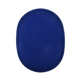 Maxbell 2 in 1 Oven Mittens Silicone Heat Resistant Pot Holder for Barbecue Grilling Blue