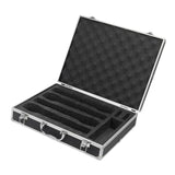 Maxbell Microphone Case Foam Case Organizer Protective Box for Party Business Travel 36.5x28.4x8.7cm